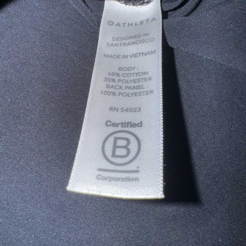 Women’s Athleta Black Gallery Tee‎ Medium - Picture 8 of 11